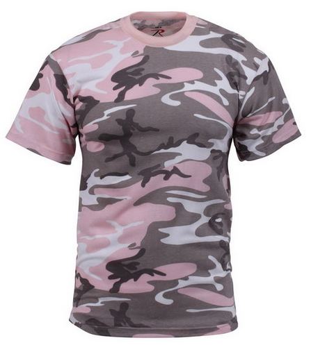 Custom Printed  Rothco Colored Camo T-Shirts - 6797 